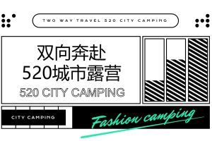 2021“双向奔赴”520城市露营活动策划方案（PPT）