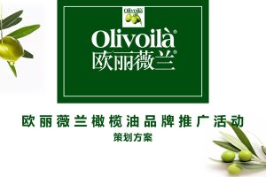 欧丽薇兰橄榄油品牌线下快闪活动策划方案（PPT）