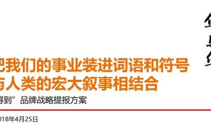 得到品牌战略提报方案（PPT）