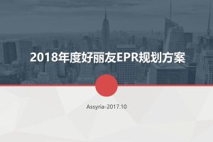 食品品牌好丽友2018年度EPR新媒体营销规划方案（PPT）