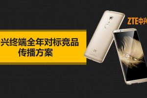 中兴手机全年对标竞品传播方案（PPT）
