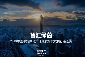 2019中国平安体育大计划发布会活动策划执行方案（PPT）