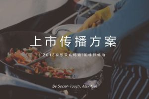 联合利华家乐2018蚝油新品上市传播规划方案（PDF）