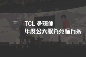 TCL多媒体2018年度公关营销策划方案（PDF）