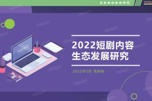 2022短剧内容生态发展研究（PDF）