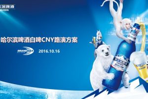 哈尔滨啤酒2016白啤新品上市路演活动方案（PPT）
