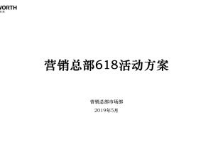 2019创维营销总部618大促活动方案（PPT）