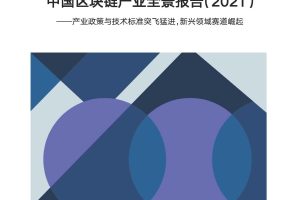 2021年中国区块链产业全景报告-零壹财经（PDF）