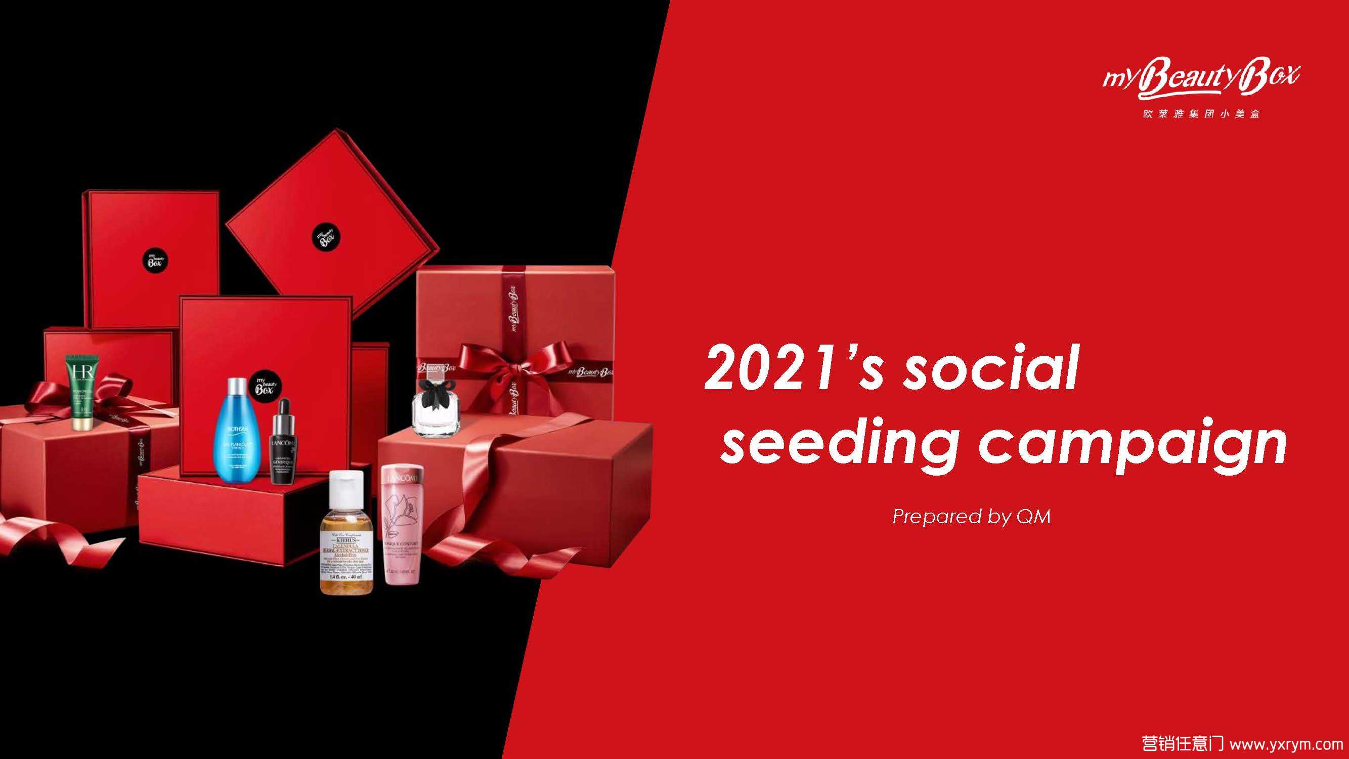 【营销任意门】2021欧莱雅小美盒各大社交平台种草营销方案00