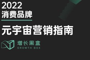 2022消费品牌元宇宙营销指南-增长黑盒（PDF）
