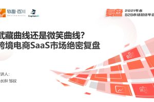 致趣百川：跨境电商SaaS市场绝密复盘（PDF）