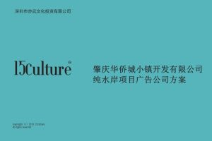2020肇庆华侨城文旅暨纯水岸别墅推广方案(PPT)