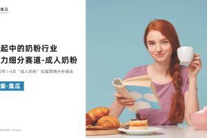 2022年1-4月“成人奶粉”行业社媒营销分析报告-集瓜(PDF)
