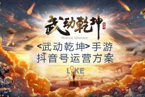 《武动乾坤》手游抖音号运营方案（PDF)
