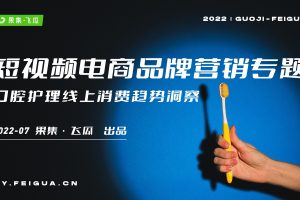 2022年口腔护理线上消费趋势洞察-果集·飞瓜(PDF)
