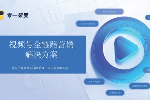 2022视频号全链路营销解决方案(PDF)