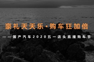汽车品牌2020五一劳动节店头直播购车节活动策划方案(PPT)