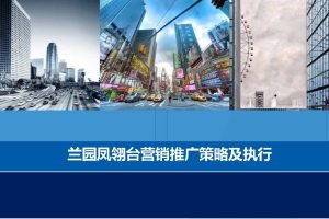 2020广州兰园凤翎台年度营销推广策略及执行全案(PDF)