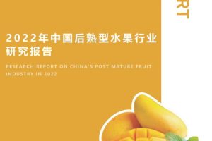 2022年中国后熟型水果行业研究报告-云果(PDF)