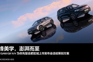 梅赛德斯奔驰EQA&EQBSUV汽车区域上市发布会活动策划方案(PPT)