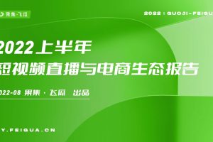 2022上半年短视频直播与电商生态报告-果集·飞瓜(PDF)