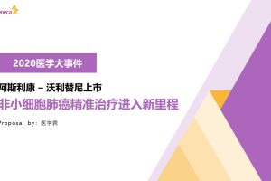 2020沃利替尼医药新品上市前传播方案（PPT）