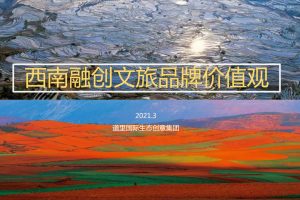2021西南融创文旅品牌价值观体系、超级符号设计、故事线及落地应用策划方案（PDF）