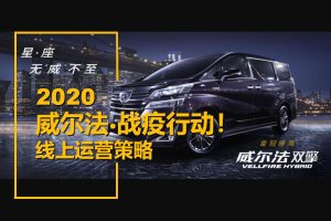 2020丰田威尔法MPV线上运营策略营销推广方案（PPT）