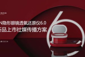 2022隐形眼镜护理品牌3N新品上市社媒传播方案（PDF）