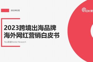 2023年跨境出海品牌海外网红营销白皮书-Nox聚星出品