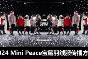 2024Mini Peace儿童羽绒服品牌社媒传播方案（PDF）